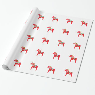 Dalahäst | Dala horse Wrapping Paper