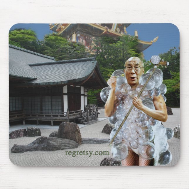 Dalai Gaga Mouse Mat (Front)