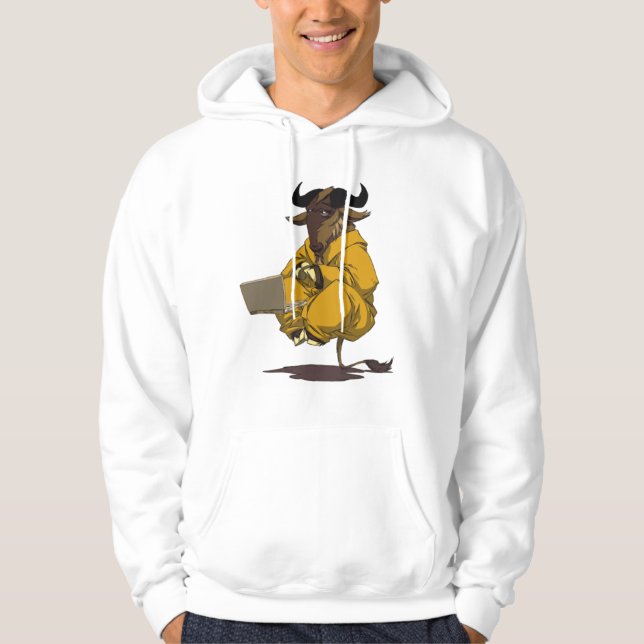 Dalai Gnu Hoodie (Front)