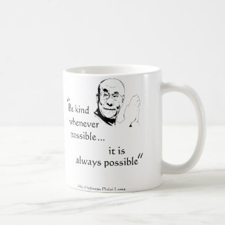 Dalai Lama: Be Kind Coffee Mug