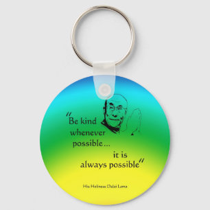 Dalai Lama: Be Kind Key Ring