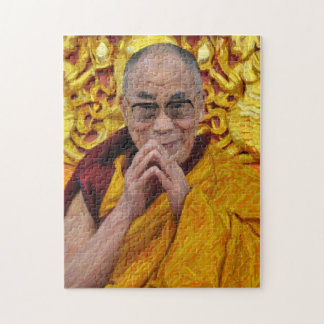 Dalai Lama Buddha Buddhist Buddhism Meditation Jigsaw Puzzle