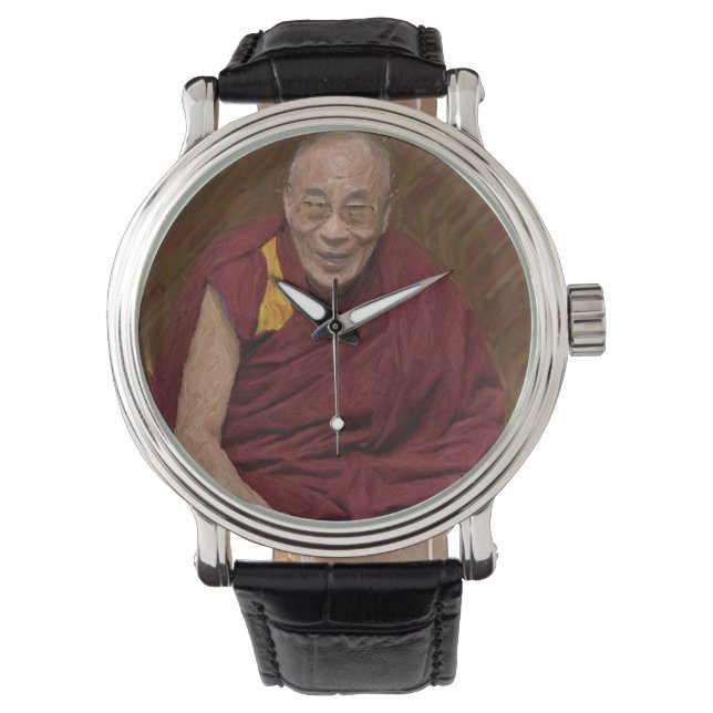 Dalai Lama Buddha Buddhist Buddhism Meditation Yog Watch (Front)