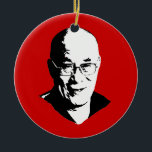 Dalai Lama Ceramic Tree Decoration<br><div class="desc">PoliticalT-shirts.com: Browse the full spectrum of political gifts and apparel. Political bumper stickers,  hoodies,  buttons,  magnets,  mugs,  posters,  and more. Choose Republican,  Democrat,  Liberal,  or Conservative Humour Tees,  and 2010 Campaign Gear & 2012 Campaign Gear.</div>