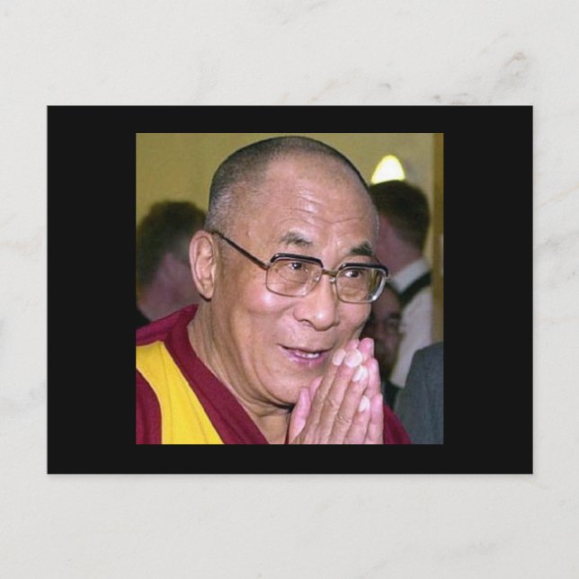 Dalai Lama Postcard (Front)