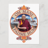 Dalai Lama Potala Palace Om Mani Padme Hum