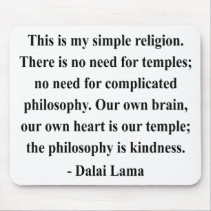 dalai lama quote 6a mouse mat