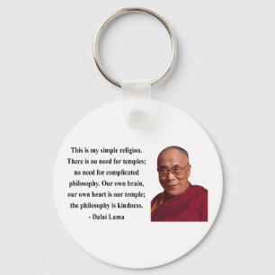 dalai lama quote 6b key ring