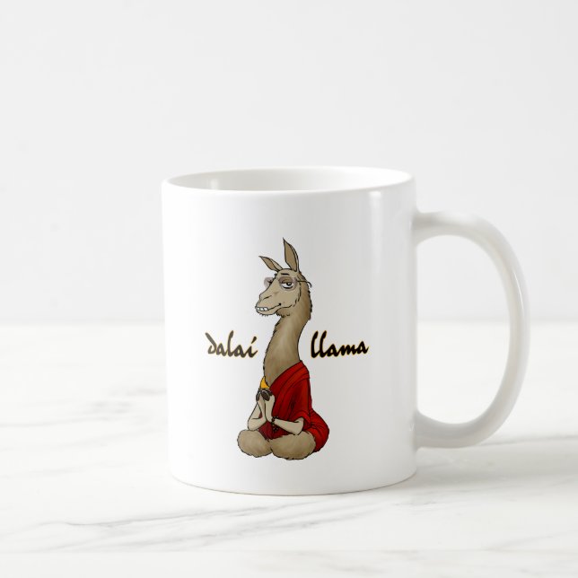 Dalai Llama Coffee Mug (Right)