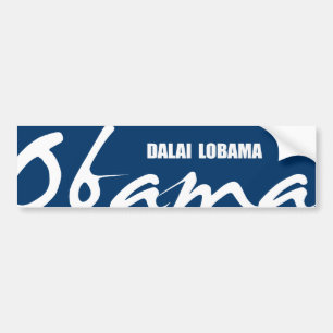 DALAI LOBAMA BUMPER STICKER