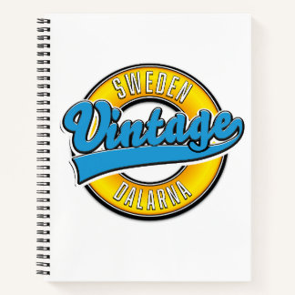 Dalarna Sweden vintage T-Shirt Notebook