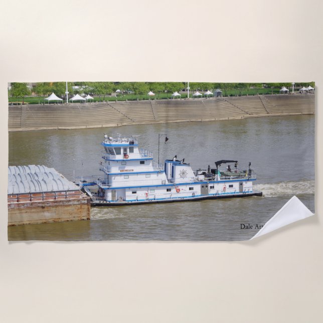 Dale Artigue beach towel (Front)