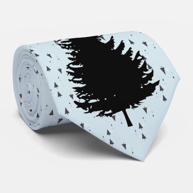 Dale Christmas Collection Christmas Tree Tie (Rolled)