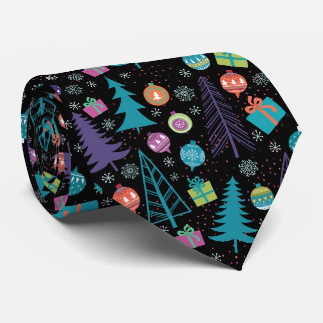 Dale Christmas Collection Fun Christmas Tie (Rolled)