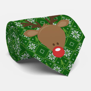Dale Christmas Collection Rudolph Christmas Tie