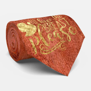 Dale Gold Turkey Thanksgiving Burgundy Tie