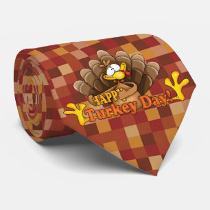 Dale Happy Turkey Day Fall Colors Tie