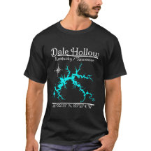 Dale Hollow Lake Kentucky Tennessee Nautical Map