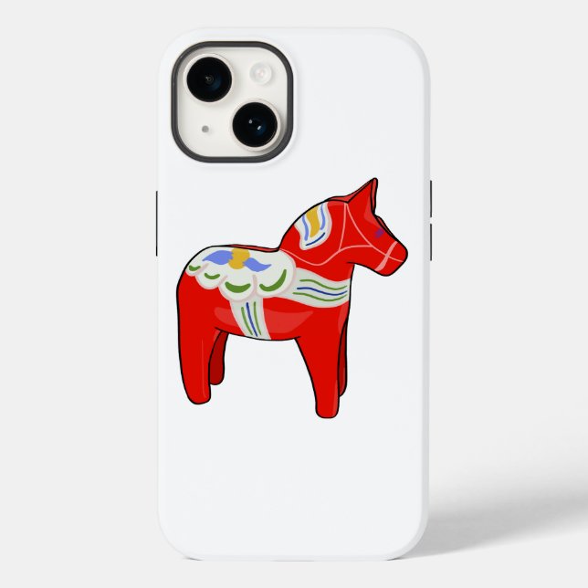 Dalecarlian horse  Case-Mate iPhone case (Back)