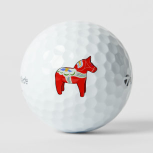 Dalecarlian horse golf balls