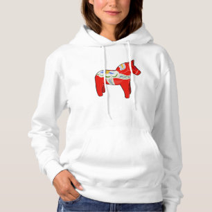 Dalecarlian horse hoodie