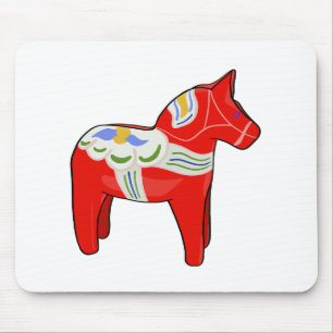 Dalecarlian horse mouse mat