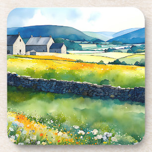 “Dalehaven” Wide Landscape Yorkshire Dales Scene Coaster