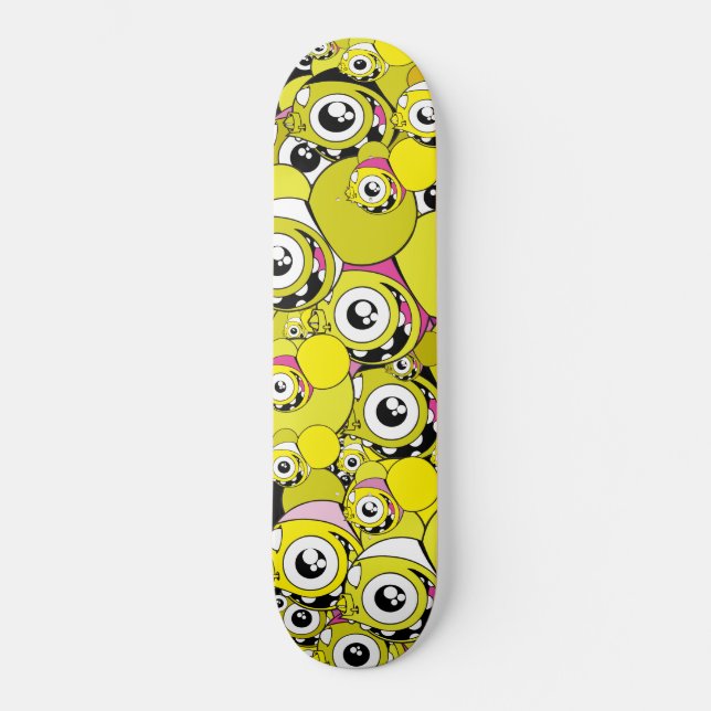 Dalek "Eyes" Skateboard (Front)