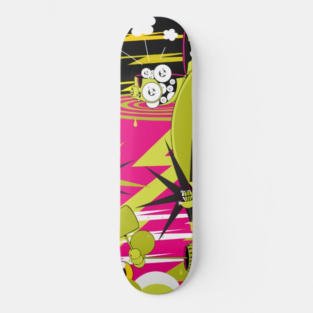 Dalek "Triptych Part 2" Skateboard (Front)