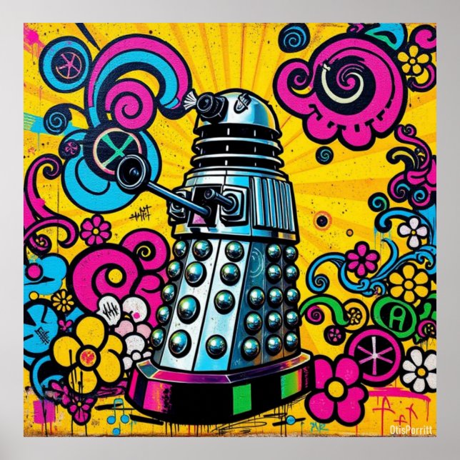 DALEKS OF LOVE POSTER (Front)