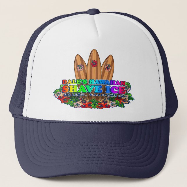 Dale's Hawaiian Shave Ice Trucker Hat (Front)