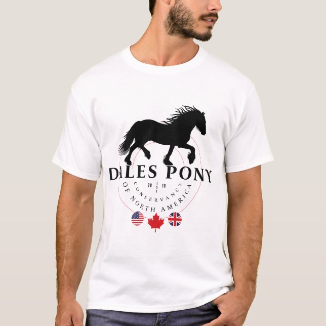 Dales pony, a rare British draught T-Shirt (Front)