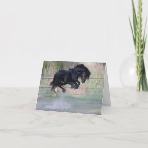 Dales Pony Jump Note card