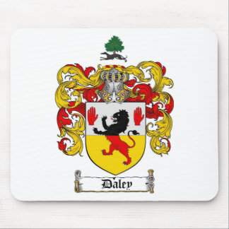 DALEY FAMILY CREST -  DALEY COAT OF ARMS MOUSE MAT
