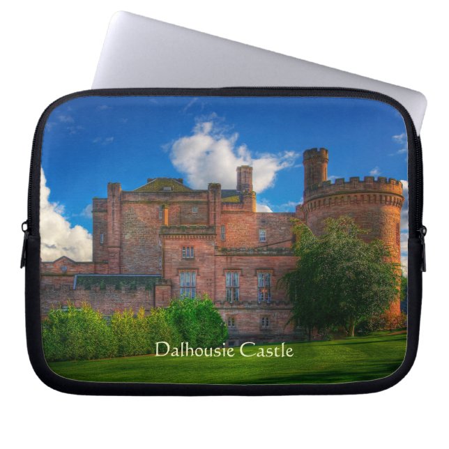 Dalhousie Castle, Midlothian, Scotland Laptop Sleeve (Front)