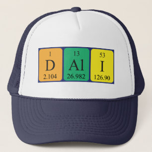 Dali periodic table name hat