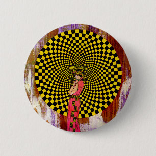 Daliance by Michael Moffa 6 Cm Round Badge