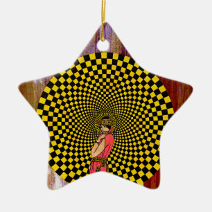 Daliance by Michael Moffa Ceramic Tree Decoration