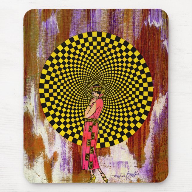 Daliance by Michael Moffa Mouse Mat (Front)