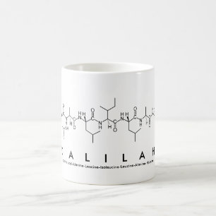 Dalilah peptide name mug
