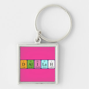 Dalilah periodic table name keyring