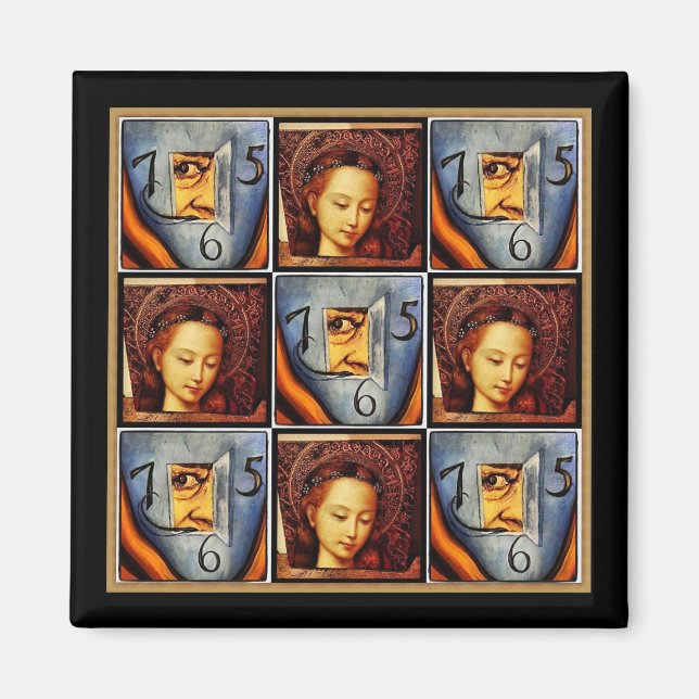 Dalimadonna kitchen refrigerator magnet (Front)