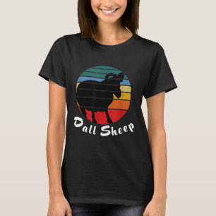 Dall Sheep Artistic Silhouette Art Tee