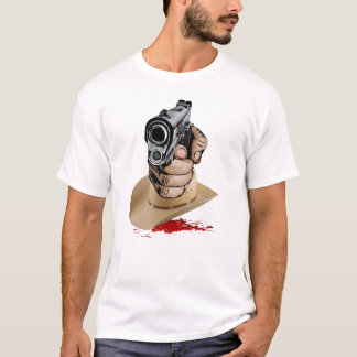 Dallas 80s TV Show Series Vintage Retro JR Shot T-Shirt