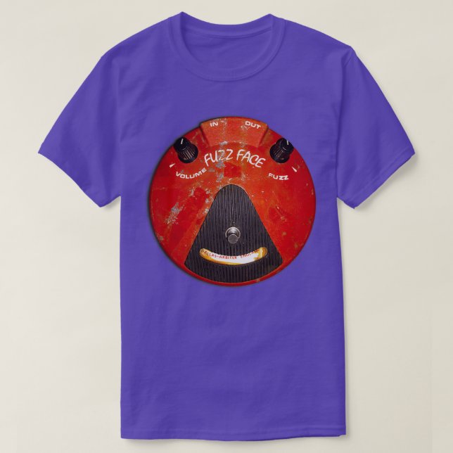 Dallas Arbiter Fuzz Face Vintage Guitar Pedal  T-Shirt (Design Front)