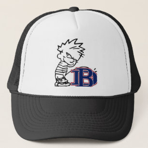 Dallas Baptist peeing calvin Trucker Hat