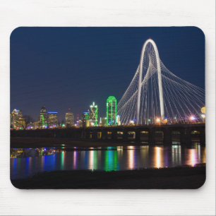 Dallas Bridge View Mouse Mat