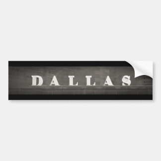 Dallas Bumper Sticker