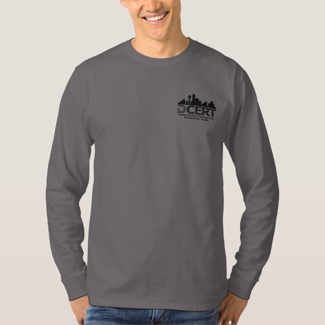 Dallas CERT logo t-shirt (Front)