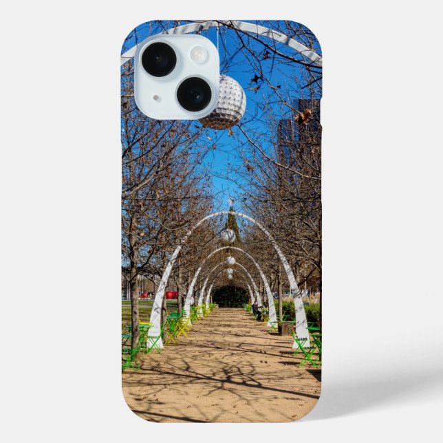 Dallas Christmas Arches Case-Mate iPhone Case (Back)